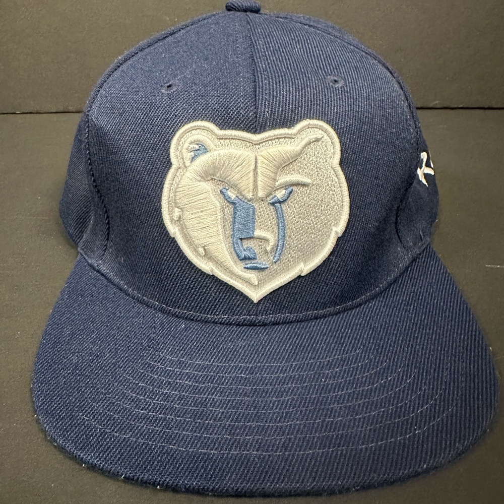 Mitchell & Ness NBA Memphis Grizzlies Snapback Hat Navy Blue